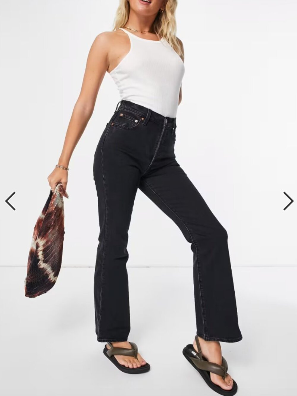 Levi's Ribcage Boot Jeans - Picture 2 of 7